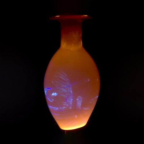 A Marc Boutte vase made to specifications for The LIGHT Synthesizer